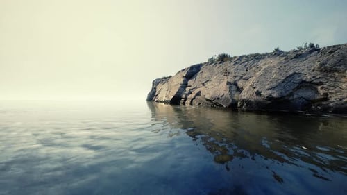 Rocky Outcropping in Australian Waters