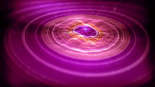 Colorful Particle Abstract Circle Animation V7