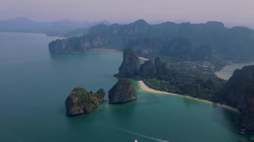 Railay Beach Krabi Thailand the Tropical Beach of Railay Krabi