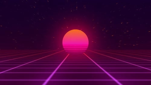 Retro Background Loop
