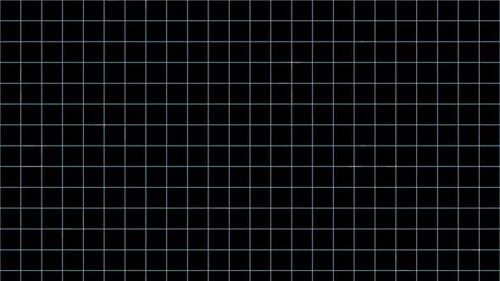 Coleção de interfaces: loop principal contínuo de uma grade em um fundo escuro