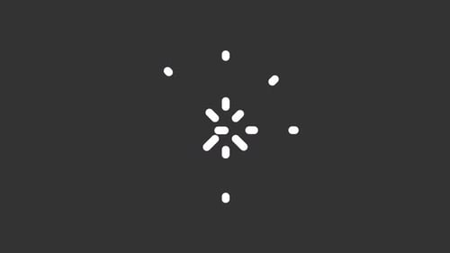 Firework launch white line animation
