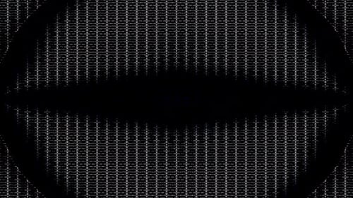 Geometric Grid Pattern Expanding and Contracting Animation