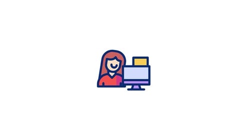 Computeranimiertes Symbol