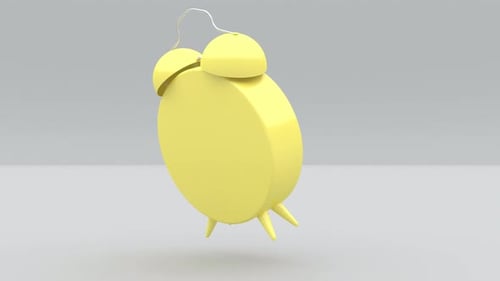 Levitation Clock Alarm on Gray Intro Able to Loop