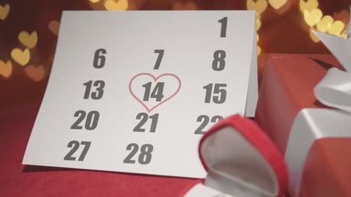 Ring and Gift for Valentines Day Engagement