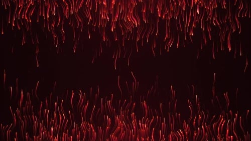 Líneas de partículas abstractas