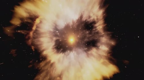 Cosmic Explosion Reveals the Magnificent Beauty of Distant Galaxies