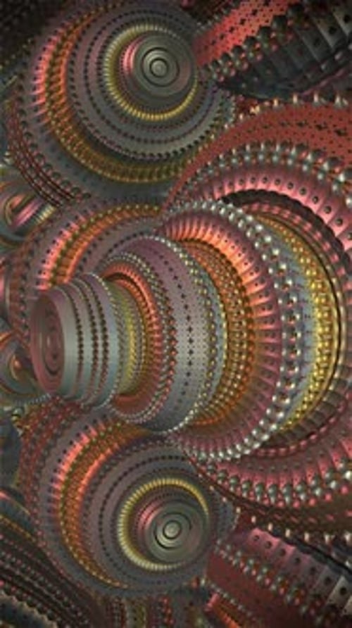 Steampunk Glam Piston and Gears Animation