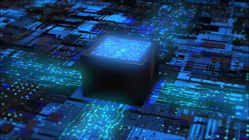 Inteligência artificial: modelos grandes de chips e placas de circuito