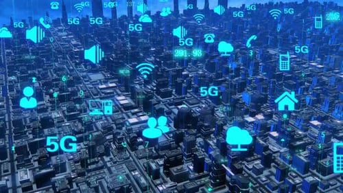 A Technological Smart City Covered By Digital Internet