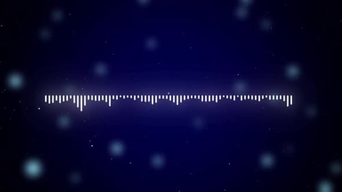 Modern Audio Equalizer Spectrum Visualizer Bars