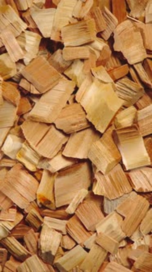 Vertical Natural Wood Chips with Organic Timber Texture