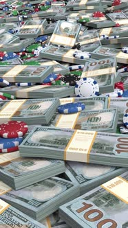 Casino Jackpot Background Looped