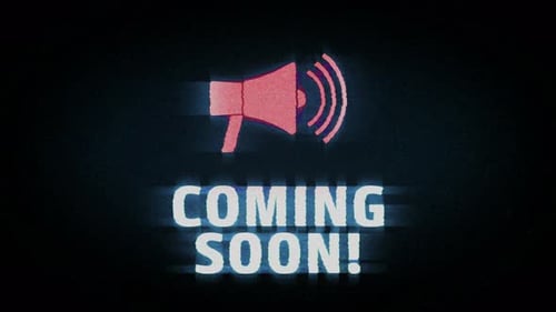 Digital Glitch Coming Soon Megaphone Title Reveal