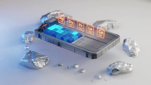 Rare Earth Elements in EV Battery Production Technology
