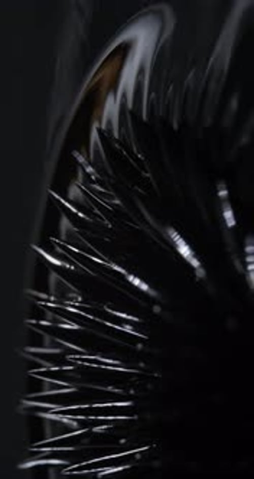 Vertical Video Background Magnetic Substance Magnetic Fluid Ferrofluid Black Liquid Surface Abstract