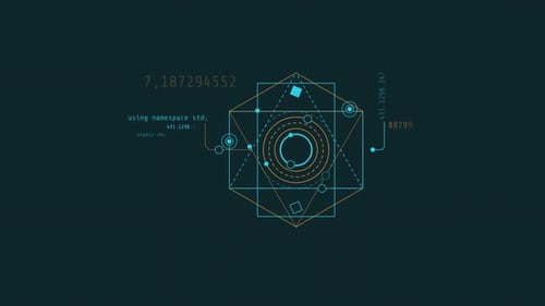 Animación en bucle de círculos en polígonos (elemento HUD)