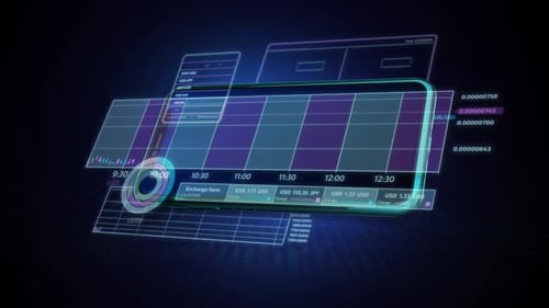 Visual Representations of Phone and Animated Stock Information