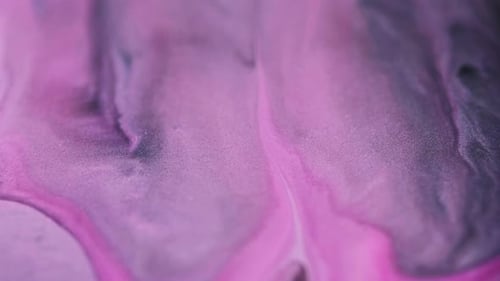 Glitter Gel Ink Motion Sparkling Pink Fluid Paint