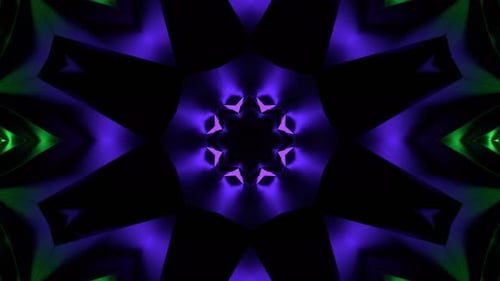 Hypnotischer Neon-Energieschleifen-Hintergrund