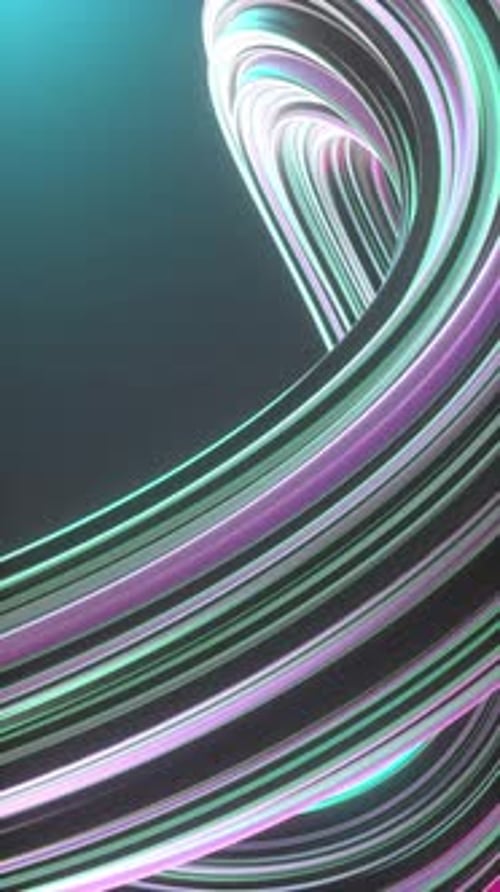 Abstract Background of Striped Moving Lines Wallpaper 3d Render