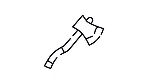 Axe icon animation