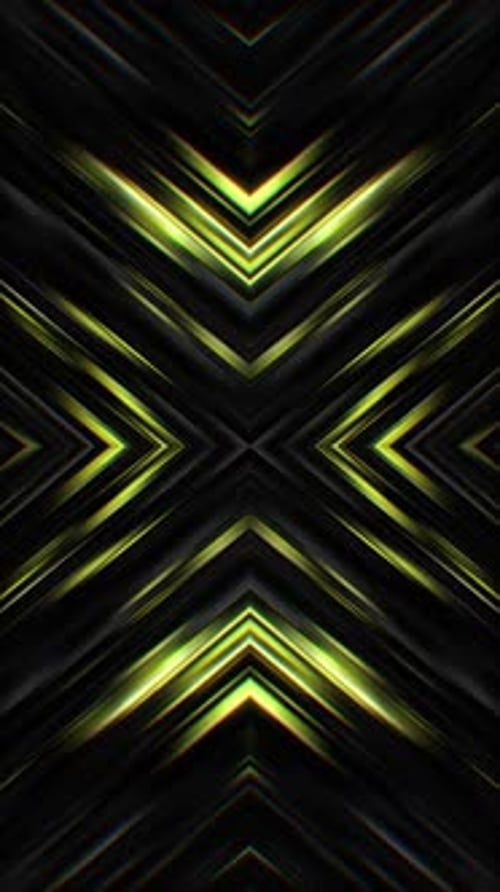 Dynamic Vertical Glowing V-Shape Abstract Motion