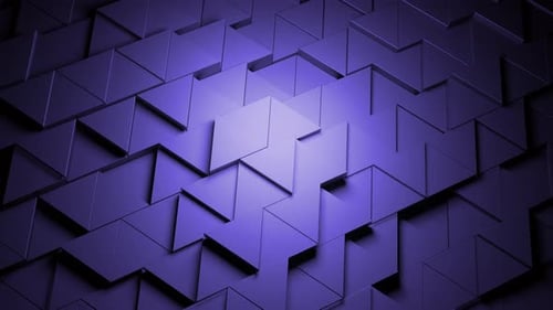 Purple and Blue Triangles