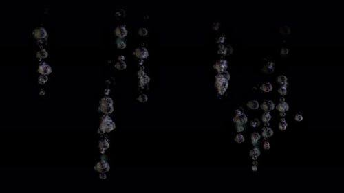 Bulles sous-marines 4K