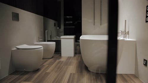 Sleek Modern Bathroom Interior Design