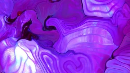 Perfect Multi Colored Fluid Paint Movement Background 89