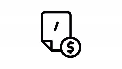 coding line icon animation