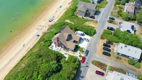 Cape Cod House Overlooking Golden Sandy Beach