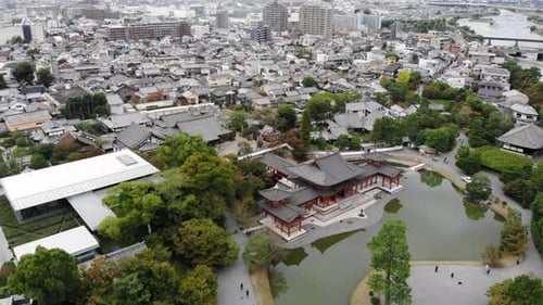 Luftbild von Tokio City
