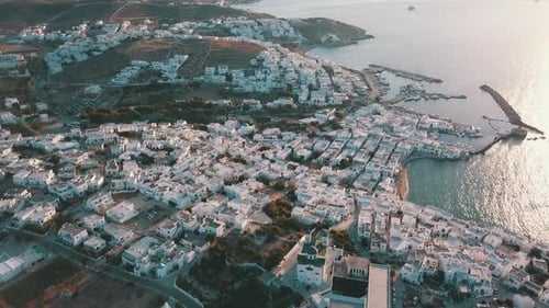 flight in Paros, Naxos, Antiparos in Greece