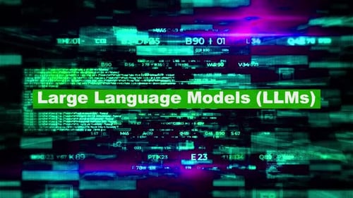 Large Language Models (Ll Ms) Tech Words Hi Tech Backgrounds 05