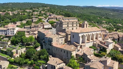 View on Gordes, a small typical town in Provence, France. Discover the stunning hilltop village of G