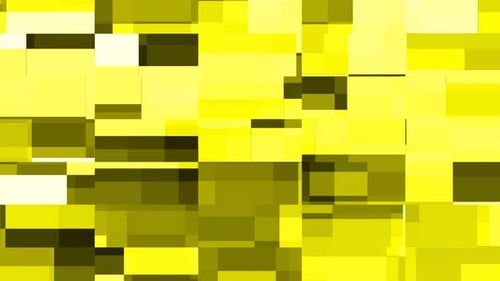 Abstract yellow minimal tech geometric motion background, Seamless looping, futuristic corporate