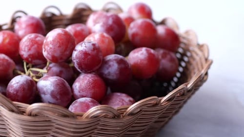 Fresh Grape Fruit in a Bowl