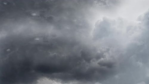 Dramatic Storm Clouds in Sky