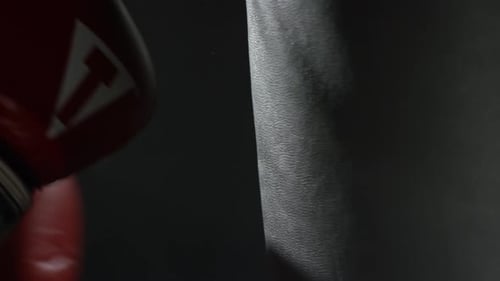 Dynamic Movement in Shadows An Engaging Captivating and Thrilling Boxing Action Scene