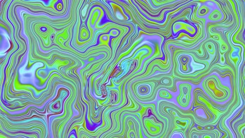 Psychedelic Fluid Abstract Liquid Colors Motion Background