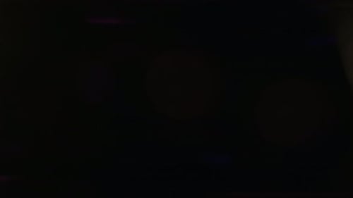 Abstract Overlay with Colorful Blended Rays of Light Transition Lens Flare Flashes Effects on Dark