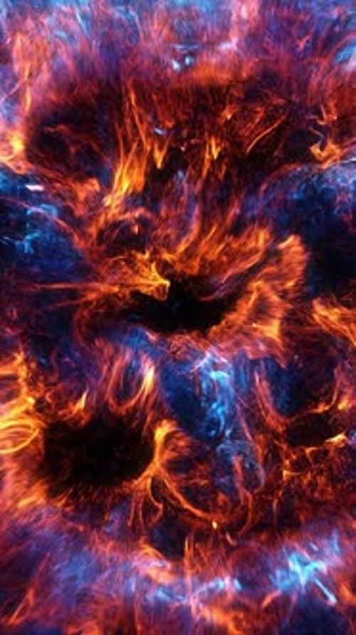 Abstract Energy Vortex Reveal Vertical Background