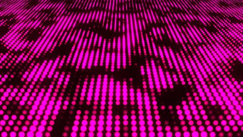 Pink Abstract Neon Bokeh Background Vj Loop I 4K