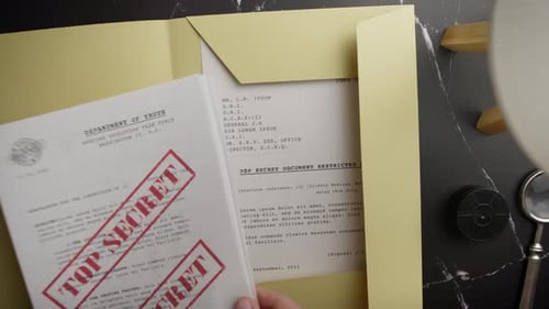 Leak of Top Secret Documents