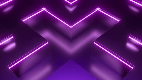Pulsating and spreading motion of the X 3D shapes