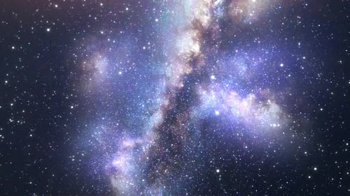 Dynamic Starfield and Nebula Space Loop Background