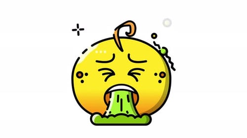 Emoticon Vomiting